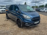 Ford Transit Custom Crew Cab LWB L2H1 Low Roof Trail 320 Air Con Alloys Sensors Cam EURO 6 5