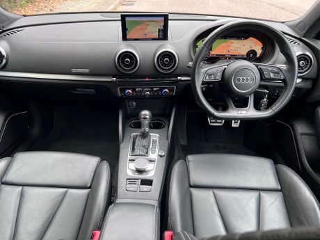 Audi S3 2.0 TFSI Black Edition Sportback S Tronic quattro Euro 6 (s/s) 5dr 66