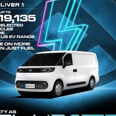 Discover the Maxus eDELIVER 5 | Explore the EV Range with Savings up to £19,135