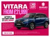 SUZUKI VITARA £5,300 CUSTOMER SAVING