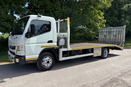 Mitsubishi Canter 7C18 Duonic Beavertail with Hydraulic Ramps - Air Con