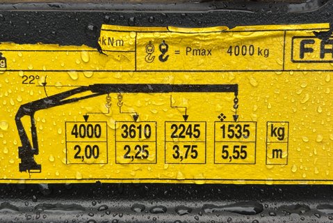 DAF LF LF 210 FA 14T with Fassi F85 Crane 28