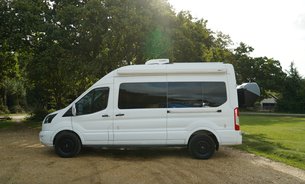 Ford Transit 350 L3 H3 P/V DRW FSH New Brakes Off Grid Solar Cassette Toilet Air Con +++ 14