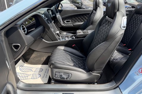 Bentley Continental GT V8 S CONVERTIBLE MULLINER DRIVING SPEC - GLACIER BLUE - LOW MILEAGE 36