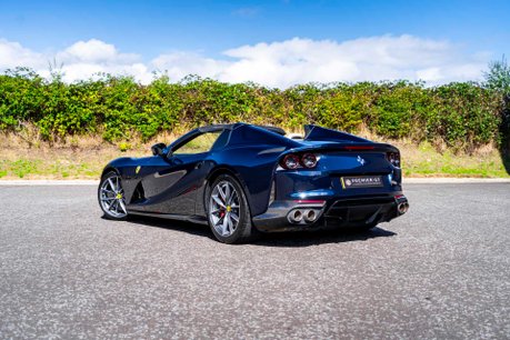 Ferrari 812 GTS BLU MONTREAL. CARBON FIBRE INT & EXT. CARPLAY. PASSENGER DISPLAY. LIFT 3