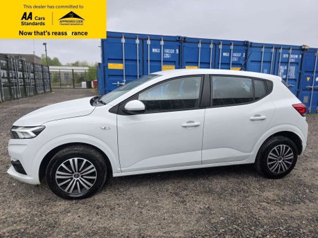 Dacia Sandero 1.0 TCe Expression Hatchback 5dr Petrol CVT Euro 6 (s/s) (90 ps) 10