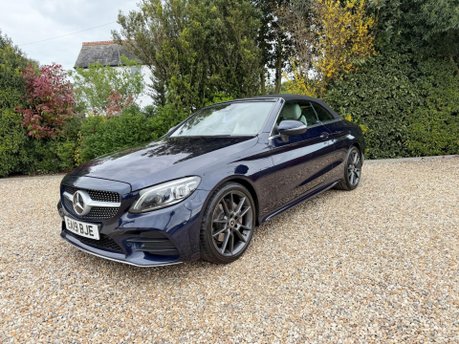 Mercedes-Benz C Class 2.0 C220d AMG Line (Premium) Cabriolet 2dr Diesel G-Tronic+ Euro 6 (s/s) (1 3