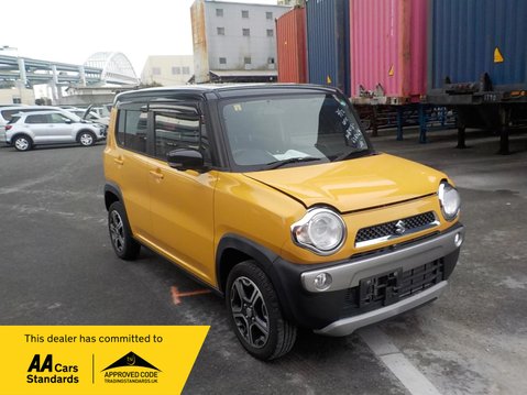 Suzuki Hustler HYBRID TURBO X 660cc Auto Kei Car MR41S Active Yellow 1