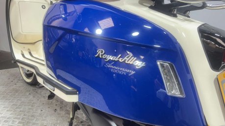 Royal Alloy GP AC 2019 ONLY 168 MILES NEW MOT CUSTOM SCOOTER 125CC LEARNER 8