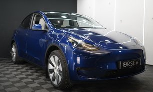 Tesla Model Y LONG RANGE AWD Comfort Suspension White Interior One Owner GROK AI VAT Q 5
