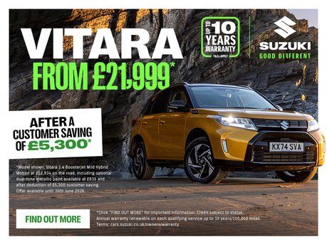 Suzuki Vitara 1.4 Boosterjet Mild Hybrid Motion