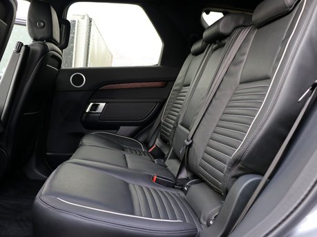 New from SEEKER UK, genuine Land Rover rear seat conversion for the Discovery 5, HSE trim with cream piping