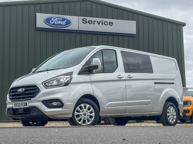 Ford Transit Custom Crew Cab LWB L2H1 Low Roof Limited 320 Air Con Sensors EURO 6 2