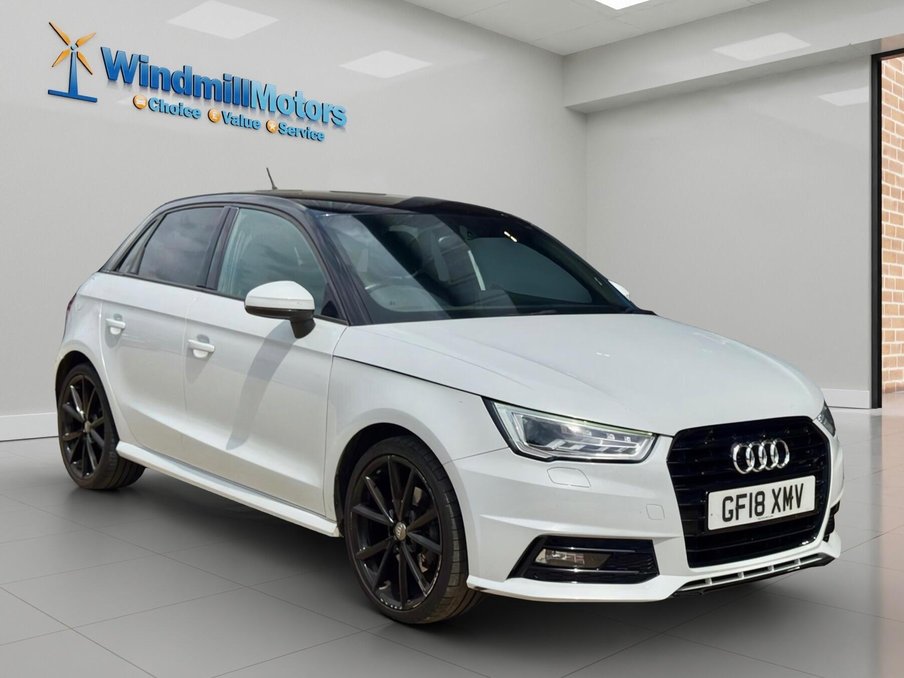 2018 Audi A1 exterior view