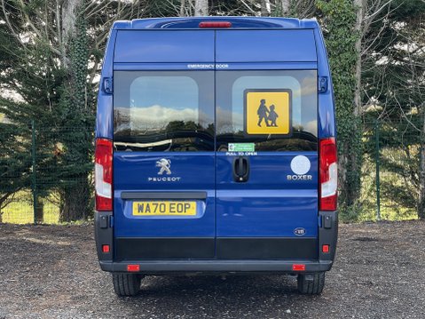 Peugeot Boxer BLUE HDI 440 L4H2 17SEAT LIGHTWEIGHT MINIBUS with Telescopic ramps. Euro 6 12