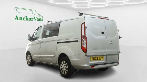 Ford Transit Custom Crew Cab AUTO SWB L1H1 Low Roof Limited 320 Air Con Alloys Sensors Cam EURO 6