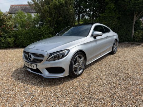 Mercedes-Benz C Class 2.1 C220d AMG Line (Premium Plus) G-Tronic+ Euro 6 (s/s) 2dr