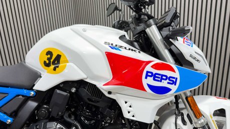 Suzuki GSX 2024 1 OF 5 DREAM MACHINE PEPSI PAINT WORK LONG MOT 800CC 23