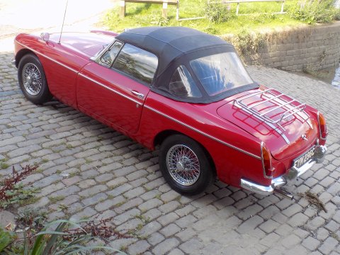 MG MGB MK1 'Pull Door Handle' ROADSTER 55