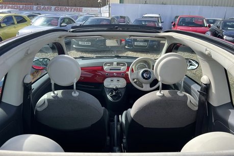 Fiat 500 LOUNGE..LOOK ONLY £35:00 R/TAX…BLUETOOTH 