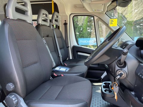 Peugeot Boxer 2.2 Boxer 440 L4H2 17-SEAT MINIBUS LITE NON-D1 WITH WHEELCHAIR RAMP. Euro 6 17