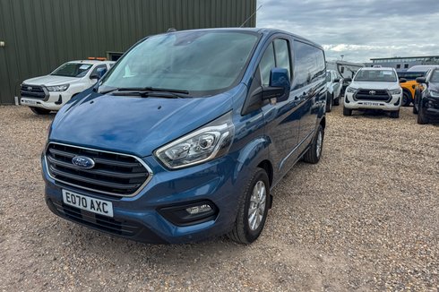Ford Transit Custom AUTO SWB L1H1 Low Roof Limited 280 Air Con Alloys Cruise Sensors NO VAT