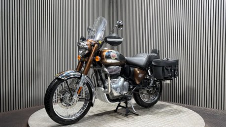 Royal Enfield Classic 2023 LESS THAN 2K OUTSTANDING CONDITION PANNIERS SCREEN ETC 350CC 12