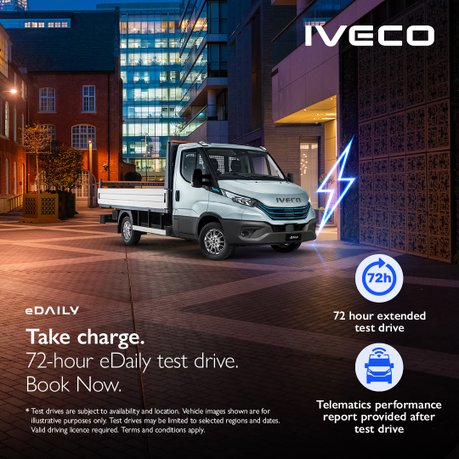 IVECO eDaily – 72-Hour Extended Electric Test Drive