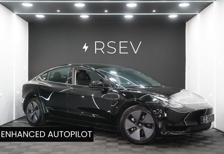 Tesla Model 3 Standard Range Plus Enhanced Autopilot Ryzen Chip LFP Battery 1 Owner VatQ