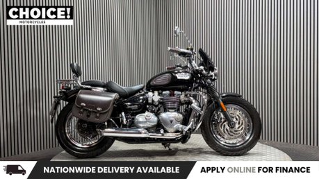 Triumph Speedmaster 2019 ONLY 24K LONG MOT PANNIERS SISSY BAR CRUISER ROADSTER 1
