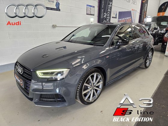 Audi A3 2.0 TFSI Black Edition Sportback Euro 6 (s/s) 5dr