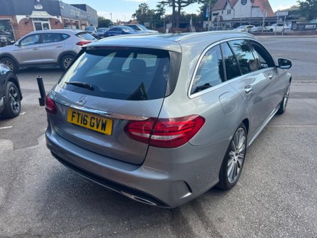 Mercedes-Benz C Class 2.0 TDCi Titanium Sport Powershift AWD Euro 6 (s/s) 5dr 10