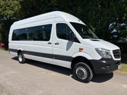 Mercedes-Benz Sprinter 519 4x4 14 Str Minibus with Air Con - Ex MOD 5