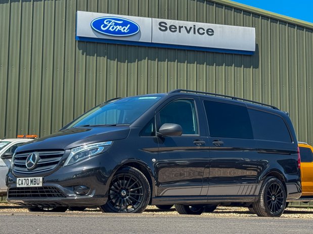 Mercedes-Benz Vito Crew Cab AUTO LWB L2H1 Sport 119 Camera Nav Sensors EURO 6 2