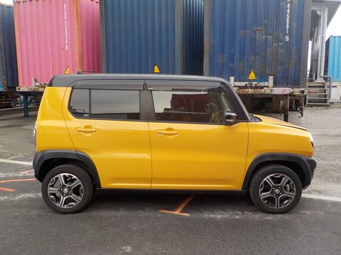 Suzuki Hustler HYBRID TURBO X 660cc Auto Kei Car MR41S Active Yellow 5