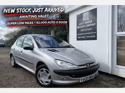 2001 206 1.4 GLX HATCHBACK 5DR PETROL AUTOMATIC A C 165 G KM, 75... photo