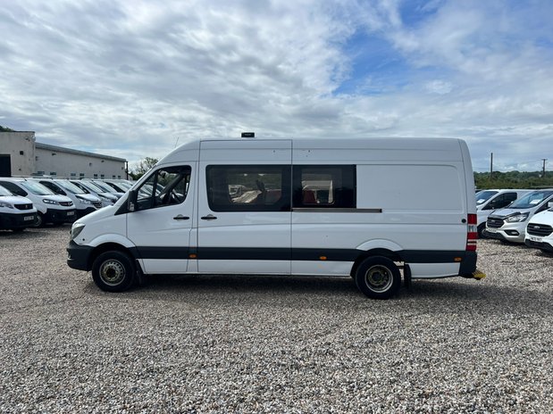 Mercedes-Benz Sprinter MWB L2H1 Low Roof Ex-Police Van-Rear Seats + Racking EURO 6 NO VAT 1