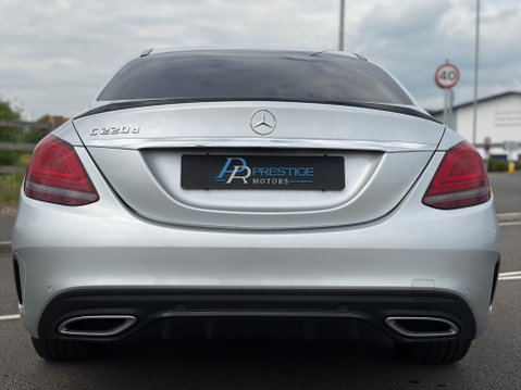 Mercedes-Benz C Class 2.0 C220d AMG Line (Premium) G-Tronic+ Euro 6 (s/s) 4dr 6