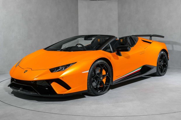 Lamborghini Huracan LP 640-4 PERFORMANTE SPYDER. LAMBO WARRANTY. ARANCIO BOREALIS. FULL PPF. 1