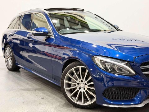 Mercedes-Benz C Class 2.1 C300h BlueTEC AMG Line Estate 5dr Diesel Hybrid G-Tronic+ Euro 6 (s/s) 8