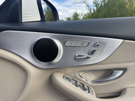 Mercedes-Benz C Class C200 AMG Line Convertible Auto Petrol BEIGE LEATHER/BLUE CONVERTIBLE ROOF 2