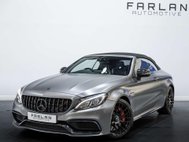 Mercedes-Benz C Class 4.0 C63 V8 BiTurbo AMG S (Premium) Cabriolet 2dr Petrol SpdS MCT Euro 6 (s/ 5