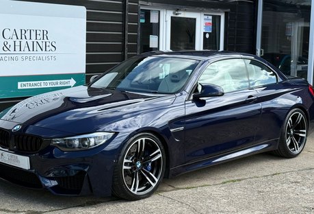 BMW 4 Series M4 3.0 BiTurbo Convertible 2dr Petrol DCT Euro 6 (s/s) (431 ps)