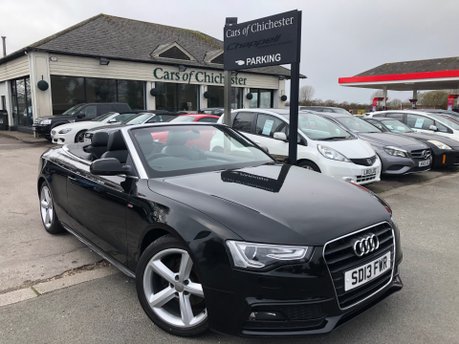 Audi A5 2.0 TDI S LINE S/S convertible just 66,000m 1 owner, good history £165 tax 14