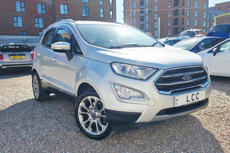Ford Ecosport TITANIUM…7 SERVICES.. 1 PREVIOUS KEEPER.. SAT NAV..LEATHER..AIR CON...     