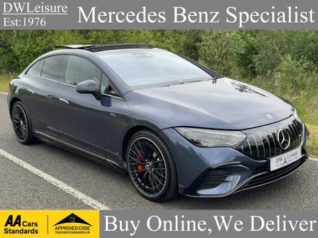 Mercedes-Benz EQE EQE 53 AMG Night Edition 4Matic+ 91KWH Electric Auto PAN ROOF/360 CAMERA