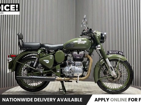 Royal Enfield Bullet 500 CLASSIC 2020 ONLY 11K ARMY COLOUR SCHEME 500CC A2