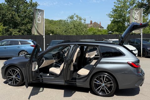 BMW 3 Series 330E M SPORT -PAN ROOF -M PRO PACK -OYSTER LEATHER -ONE OWNER -FBMWSH 24