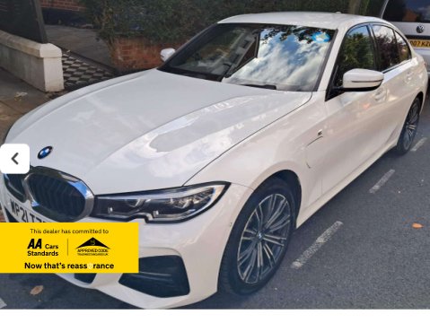 BMW 3 Series 2.0 330e M Sport Auto 4dr 1