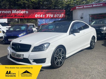 Mercedes-Benz C Class 2.1 C220 CDI AMG Sport Edition G-Tronic+ Euro 5 (s/s) 2dr